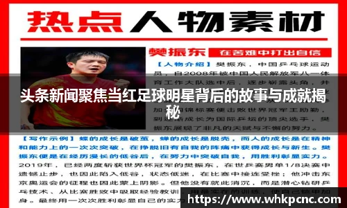 头条新闻聚焦当红足球明星背后的故事与成就揭秘